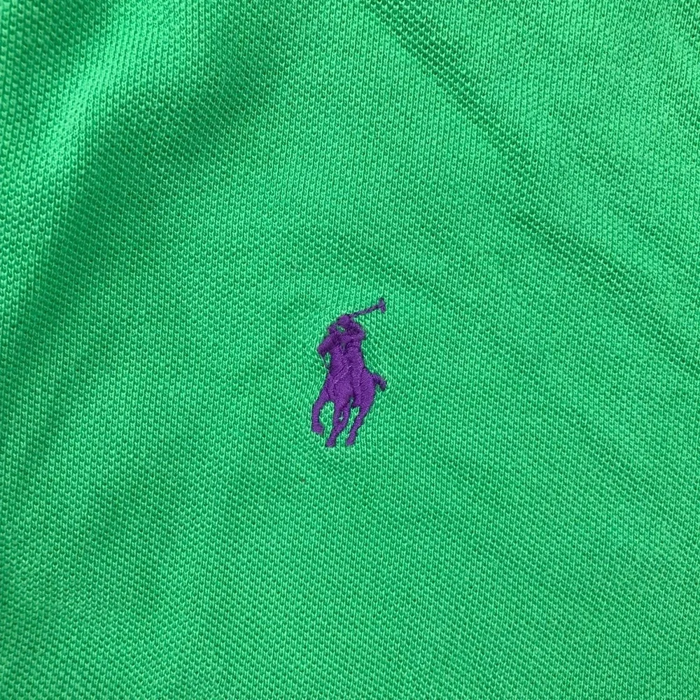 Polo Ralph Lauren Hoodie Mens S Green Knit Cotton Full Zip Hoodie Jacket *FLaw